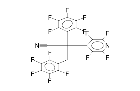 ALPHA,BETA-BIS(PENTAFLUOROPHENYL)-ALPHA-(2,3,5,6-TETRAFLUOROPYRIDYL)PROPIONITRILE