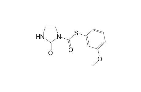 2-Oxoimidazolidine-1-(m-methoxyphenyl)thiocarbonyl ester