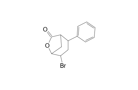 (1RS,2SR,4SR,5SR)-4-Bromo-2-phenyl-6-oxabicyclo[3.2.1]octane-7-one