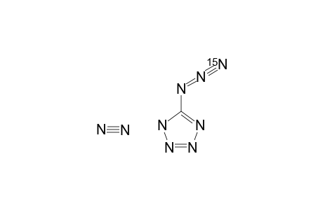 (15)N(GAMMA)-AZIDOTETAZOLE-DINITROGEN