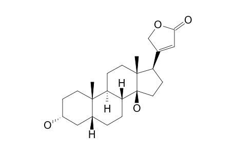 3-ALPHA,14-DIHYDROXY-5-BETA,14-BETA-CARD-20(22)-ENOLIDE