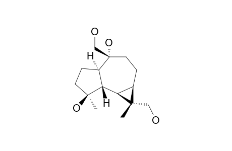 (-)-ALLOAROMADENDRANE-4[BETA],10[ALPHA]-13,15-TETROL