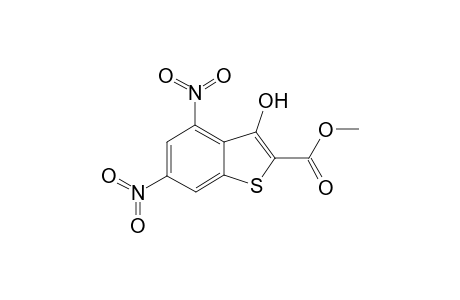 Benzo[b]thiophene-2-carboxylic acid, 3-hydroxy-4,6-dinitro-, methyl ester