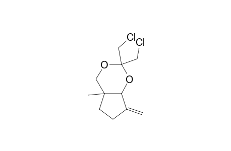 4,4-Bis(chloromethyl)-1-methyl-7-methylene-3,5-dioxabicyclo[4.3.0]nonane