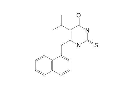 5-ISOPROPYL-6-(1-NAPHTHYLMETHYL)-2-THIOURACIL