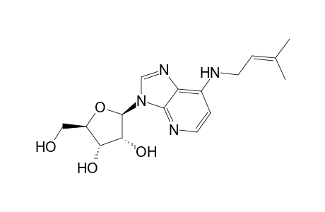 3H-Imidazo[4,5-b]pyridin-7-amine, N-(3-methyl-2-butenyl)-3-.beta.-D-ribofuranosyl-