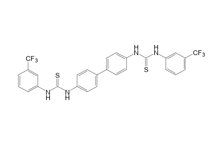 1,1'-(4,4'-BIPHENYLYLENE)BIS[2-THIO-3-(alpha,alpha,alpha-TRIFLUORO-m-TOLYL)UREA]