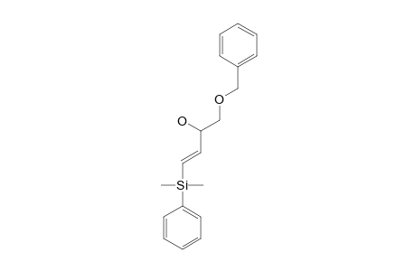 (E)-4-(DIMETHYLPHENYLSILYL)-1-(PHENYLMETHOXY)-3-BUTEN-2-OL