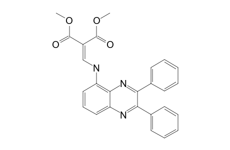 2-[(2,3-DIPHENYLQUINOXALIN-5-YLAMINO)-METHYLENE]-MALONIC_ACID_DIMETHYLESTER