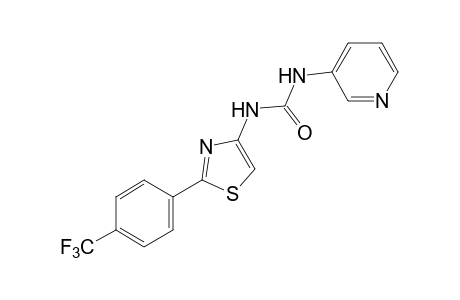 1-(3-PYRIDYL)-3-[2-(alpha,alpha,alpha-TRIFLUORO-p-TOLYL)-4-THIAZOLYL]UREA