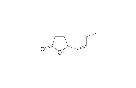 2(3H)-Furanone, 5-(1-butenyl)dihydro-, (Z)-(.+-.)-