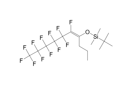 1-PROPYL-1-[(TERT.-BUTYLDIMETHYLSILYL)-OXY]-PERFLUOROHEPTENE