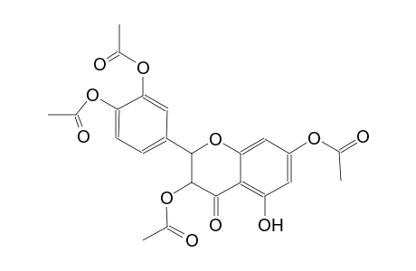 2-(acetyloxy)-4-[3,7-bis(acetyloxy)-5-hydroxy-4-oxo-3,4-dihydro-2H-chromen-2-yl]phenyl acetate