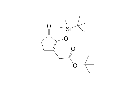 [2-(tert-Butyl-dimethyl-silanyloxy)-3-oxo-cyclopent-1-enyl]-acetic acid tert-butyl ester