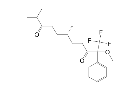 (2R,6S,4E)-1,1,1-TRIFLUORO-2-METHOXY-6,10-DIMETHYL-2-PHENYLUNDEC-4-ENE-3,9-DIONE