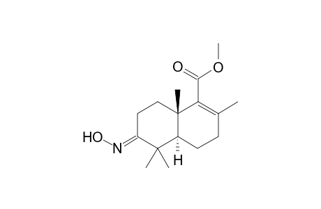 Methyl 1,3,7,7-Tetramethyl-8-oximidobicyclo[4.4.0]dec-2-en-2-carboxylate