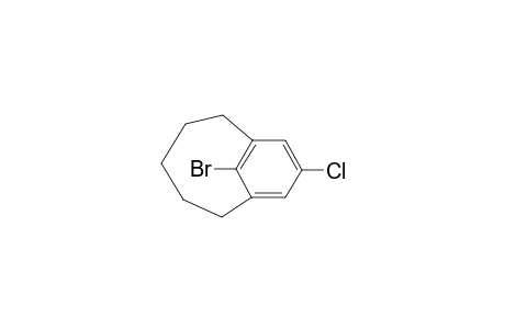 8-CHLORO-11-BROMO-[5]-METACYCLOPHANE;(KONFORMER-A)