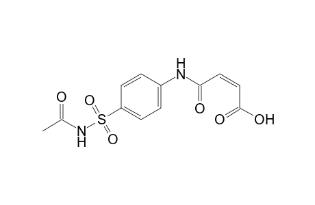 4'-(acetylsulfamoyl)maleanilic acid