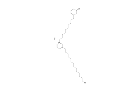 3-(14-HYDROXYTETRADECYL)-1-[10-(1-OXIDOPYRIDIN-3-YL)-DECYL]-PYRIDINIUM-IODIDE