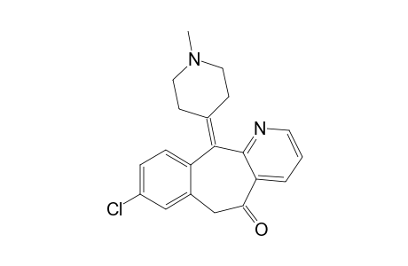 8-Chloro-6,11-dihydro-11-(1-methyl-4-piperidinylidene)5H-benzo[5,6]cyclohepta[1,2-b]pyridin-5-one