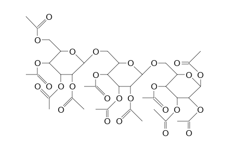 Peracetoxy-B(1-6),B(1-6)-triglucose