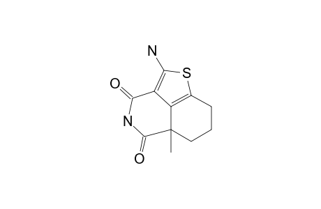 2-4,5-5A-METHYL-3,4,5A,6,7,8A-HEXAHYDRO-5-H-THIENO-[4,3,2-D,E]-ISOQUINOLINE-3,5-DIONE