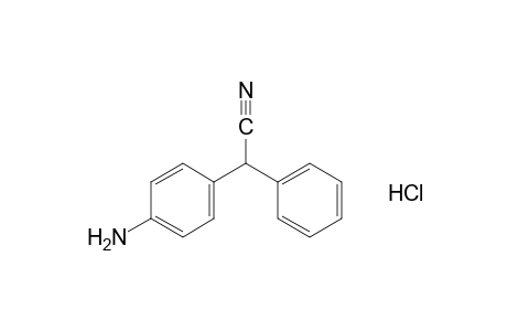 (p-aminophenyl)phenylacetonitrile, hydrochloride