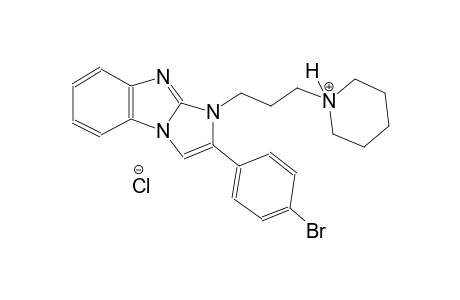 1-{3-[2-(4-bromophenyl)-1H-imidazo[1,2-a]benzimidazol-1-yl]propyl}piperidinium chloride