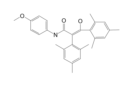 (Z)-3-hydroxy-N-(4-methoxyphenyl)-2,3-bis(2,4,6-trimethylphenyl)propenamide