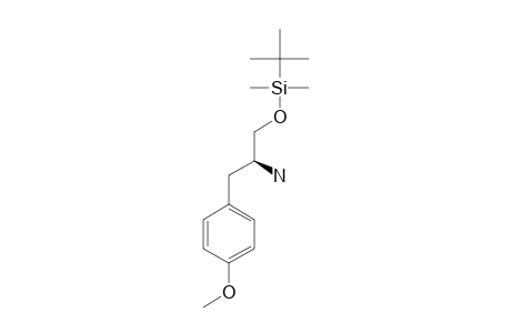 (2S)-1-(TERT.-BUTYLDIMETHYLSILOXY)-2-(4-METHOXYBENZYL)-ETHYLAMINE