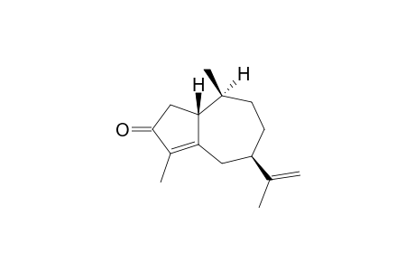 (-)-1.beta.H,7.alpha.H,10.alpha.H-Guaia-4,11-dien-3-one