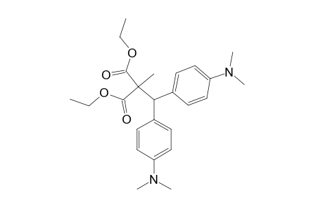 2-METHYL-2-(BIS-(4-DIMETHYLAMINOPHENYL)-METHYL)-MALONIC-ACID-DIETHYLESTER