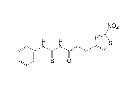 1-[3-(5-nitro-3-thienyl)acryloyl]-3-phenyl-2-thiourea