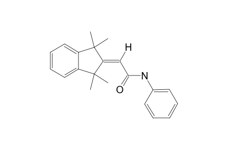 2-(PHENYLAMIDO)-METHYLIDENE-1,1,3,3-TETRAMETHYL-INDANE