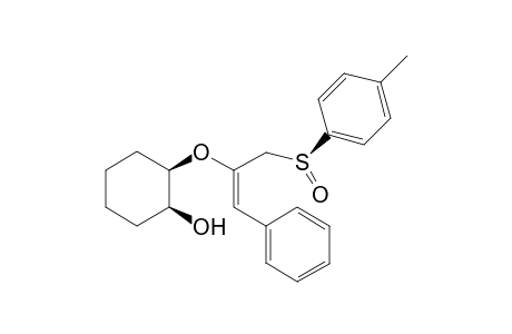 (1S,2R)-2-[((E)-1-{[(4-methylphenyl)sulfinyl]methyl}-2-phenylethenyl)oxy]cyclohexanol