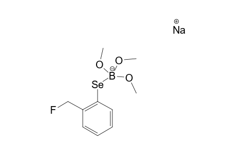 SODIUM-[2-(FLUOROMETHYL)-PHENYL]-SELENO-(TRIMETHOXY)-BORATE