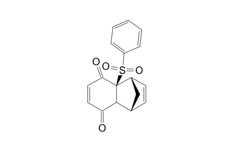 (4aS,5S,8R)-4a,5,8,8a-Tetrahydro-4a-phenylsulfonyl-5,8-methano-1,4-naphthoquinone