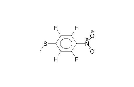 1-NITRO-2,5-DIFLUORO-4-METHYLTHIOBENZENE