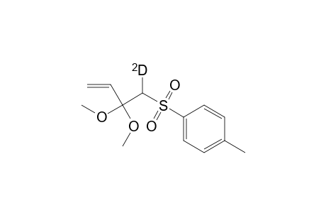 (E)-4-deuterio-4-tosylbutenone dimethyl ketal