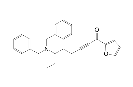 6-(Dibenzylamino)-1-(2-furyl)oct-2-yn-1-one