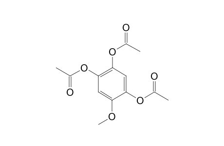 acetic acid (2,5-diacetoxy-4-methoxy-phenyl) ester