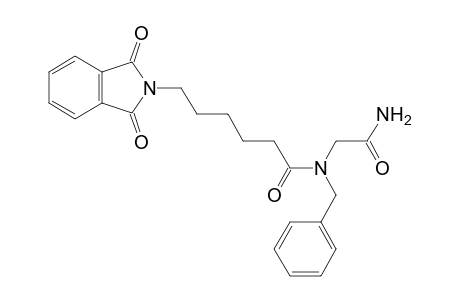 N-benzyl-N-(carbamoylmethyl)-1,3-dioxo-2-isoindolinehexanamide