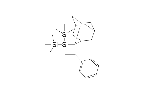 Trimethyl-(3'-phenyl-1'-trimethylsilyl-1'-spiro[adamantane-2,2'-siletane]yl)silane