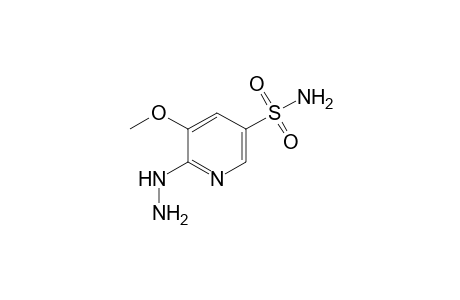 6-Hydrazinyl-5-methoxypyridine-3-sulfonamide