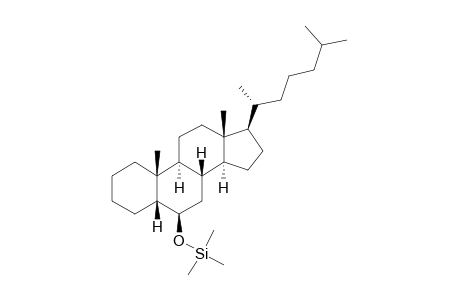 6-BETA-TRIMETHYLSILYLOXY-5-BETA-CHOLESTANE