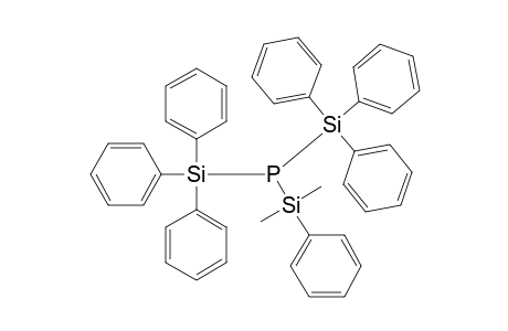 DIMETHYLPHENYLSILYL-DI-(TRIPHENYLSILYL)-PHOSPHANE