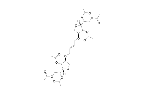 3,5,6-TRI-O-ACETYL-1,4-ANHYDRO-2-O-(3,5,6-TRI-O-ACETYL-1,4-ANHYDRO-2-O-)-BUT-2-ENYL-D-SORBITOL