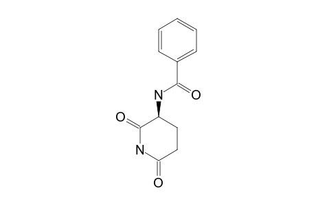 (S)-3-(BENZOYLAMINO)-GLUTARIMIDE