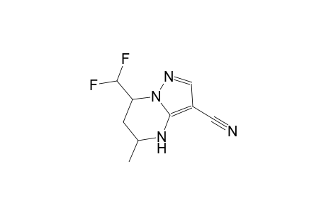 7-(difluoromethyl)-5-methyl-4,5,6,7-tetrahydropyrazolo[1,5-a]pyrimidine-3-carbonitrile