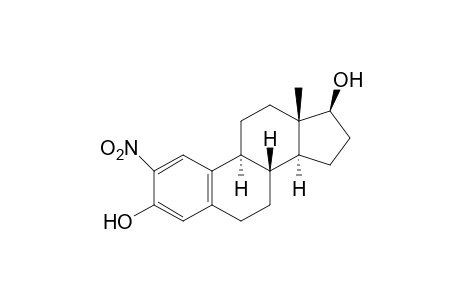 1,3,5(10)-Estratrien-2-nitro-3,17-diol